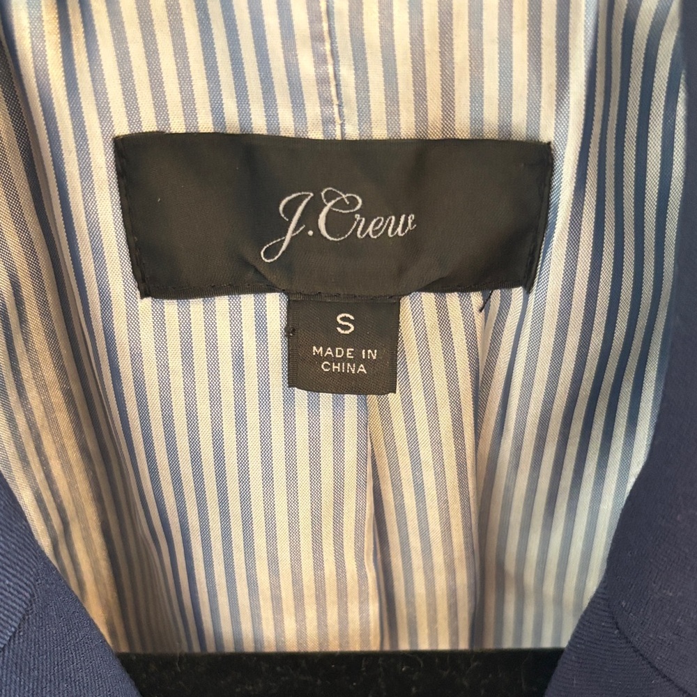 J. Crew Navy Classic Blazer - Picture 2 of 3